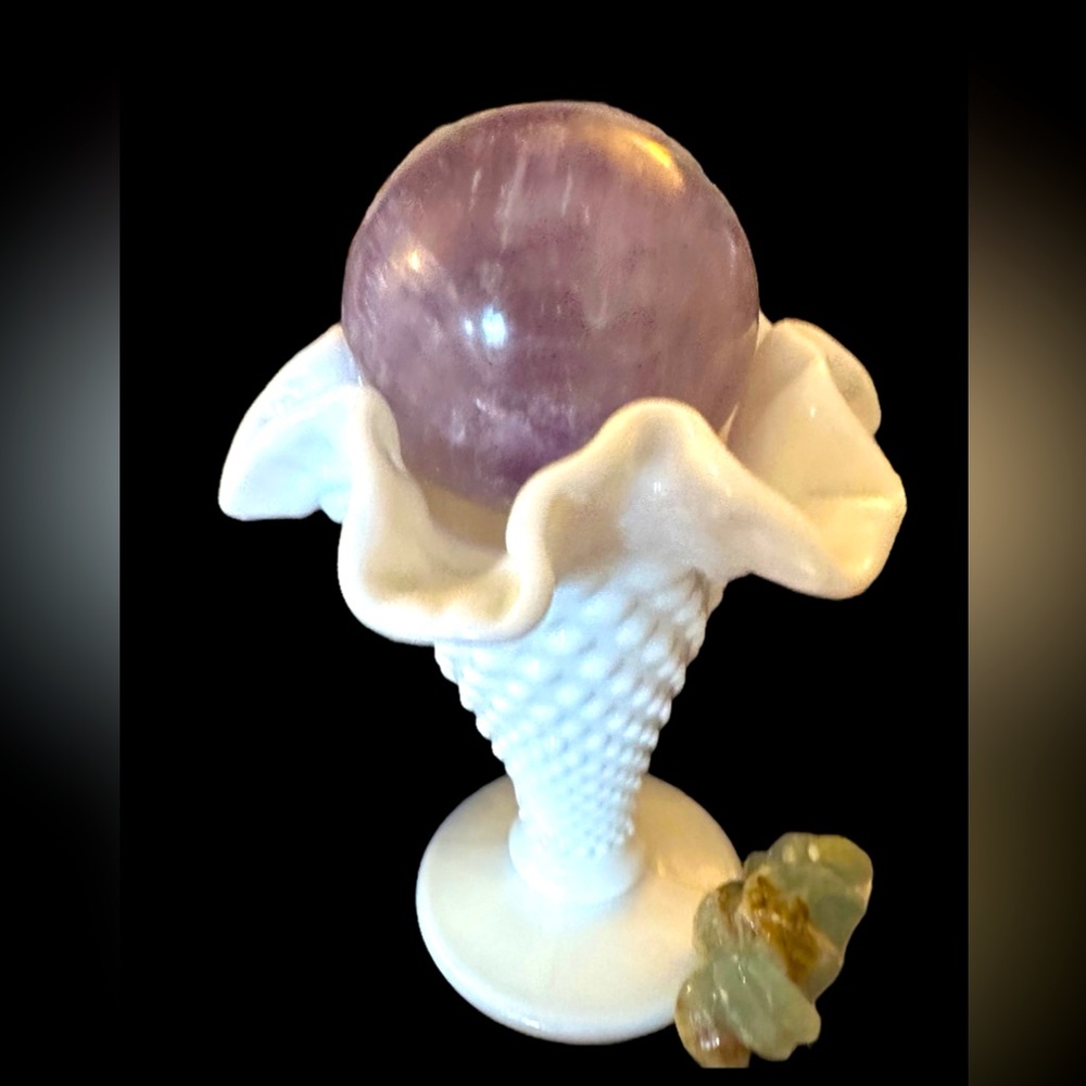 Purple Amethyst Crystal Sphere